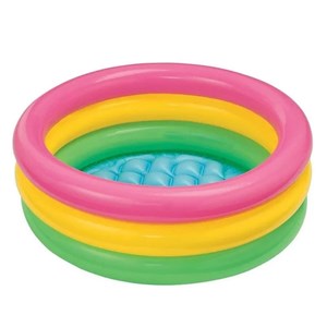 استخر بادی قطر 61 سانتیمتری کف بادی اینتکس intex مدل 57107_اسباب بازی ورزشی